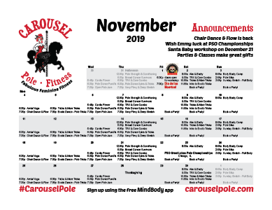 November 2019 Calendar